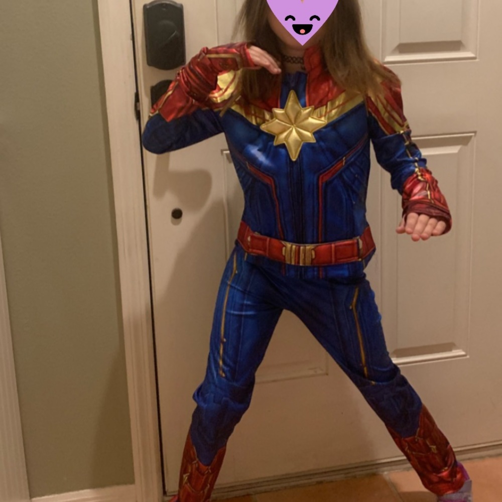 Disney captain marvel costume